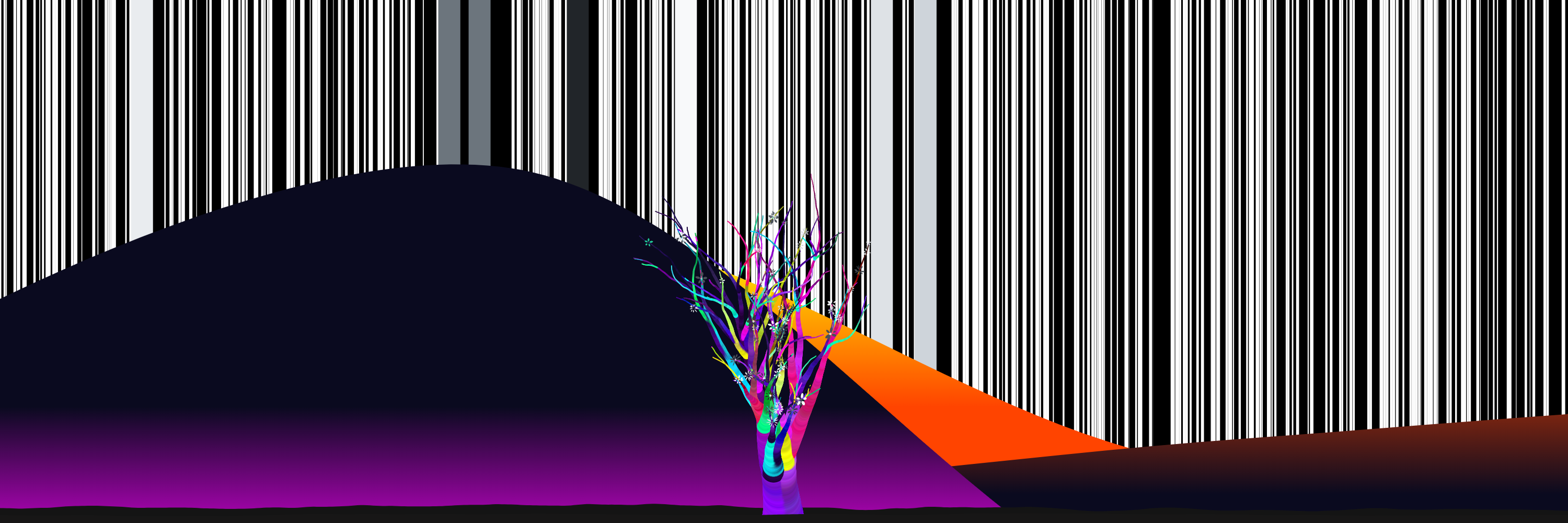 Coded Flowering Banner #098