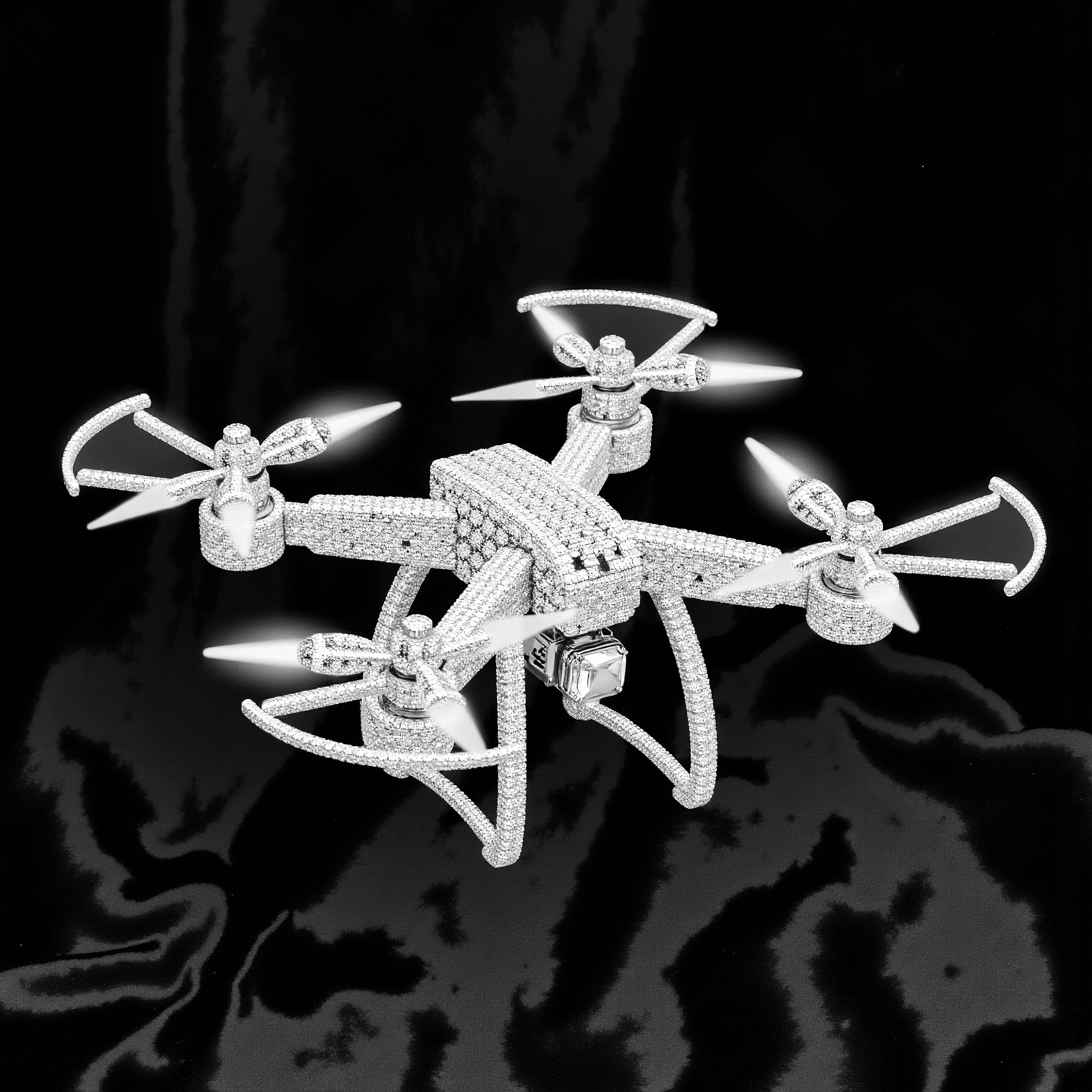 Diamond Drone #0011 — Miss AL Simpson, Scottish cryptoartist