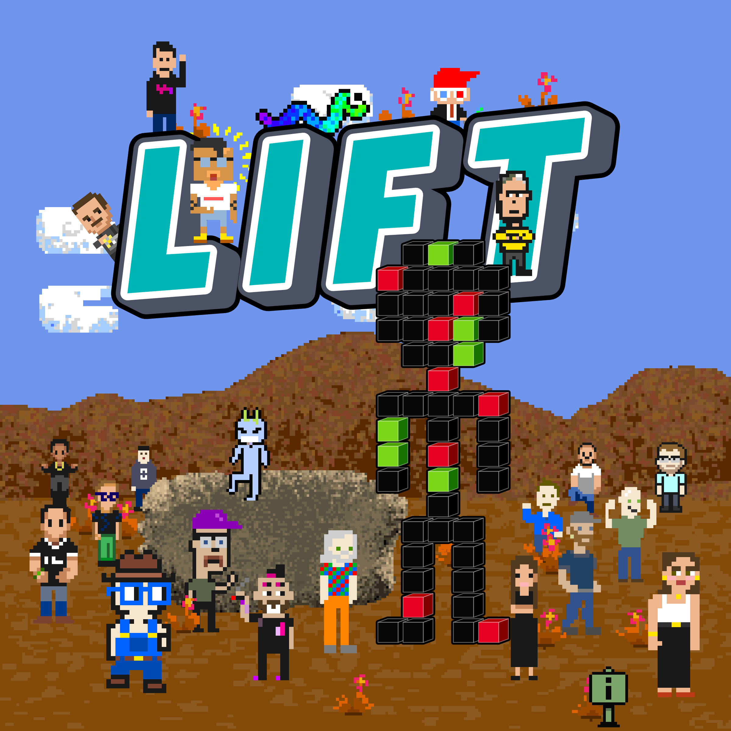 LIFT (a self portrait) #182