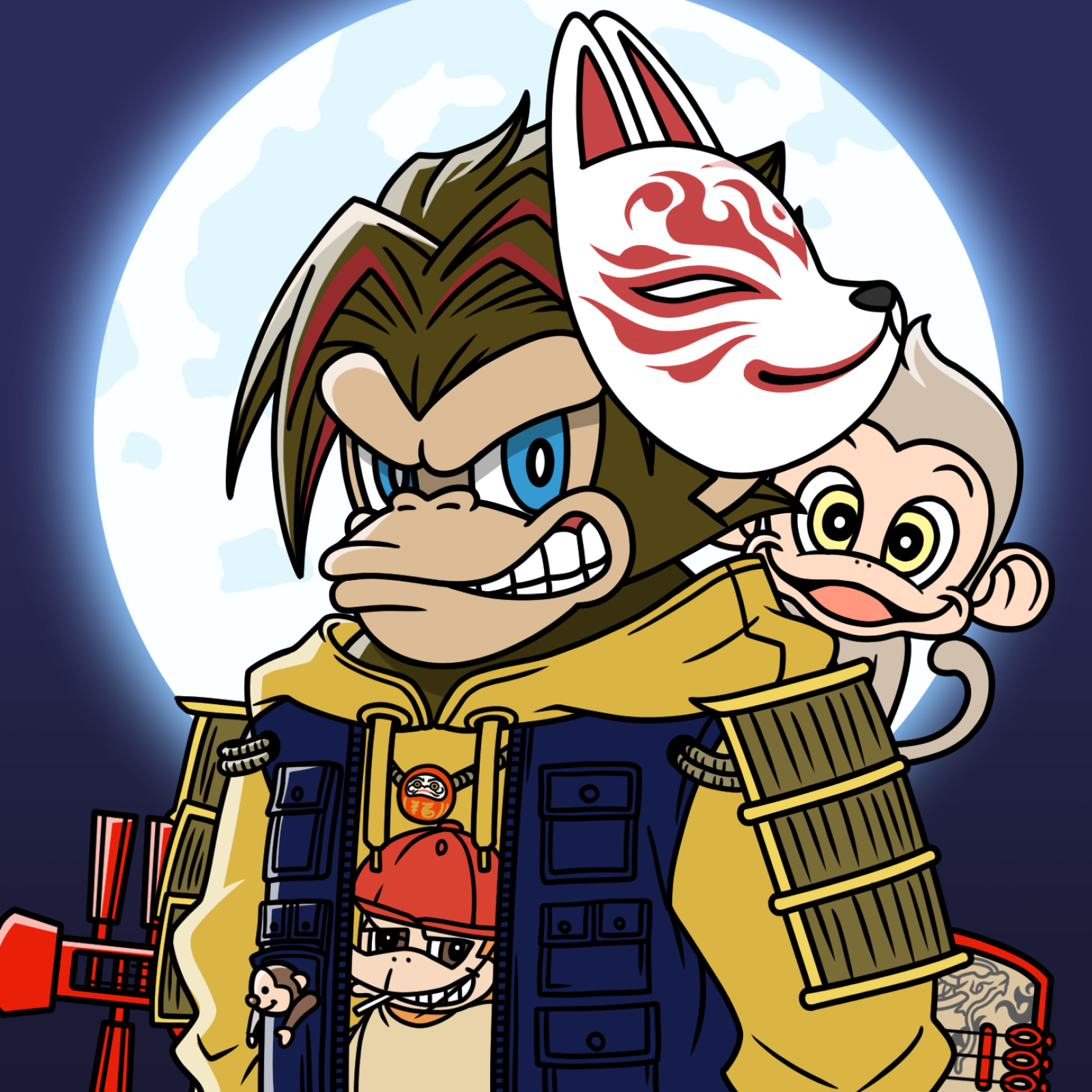 Neo Samurai Monkey #1