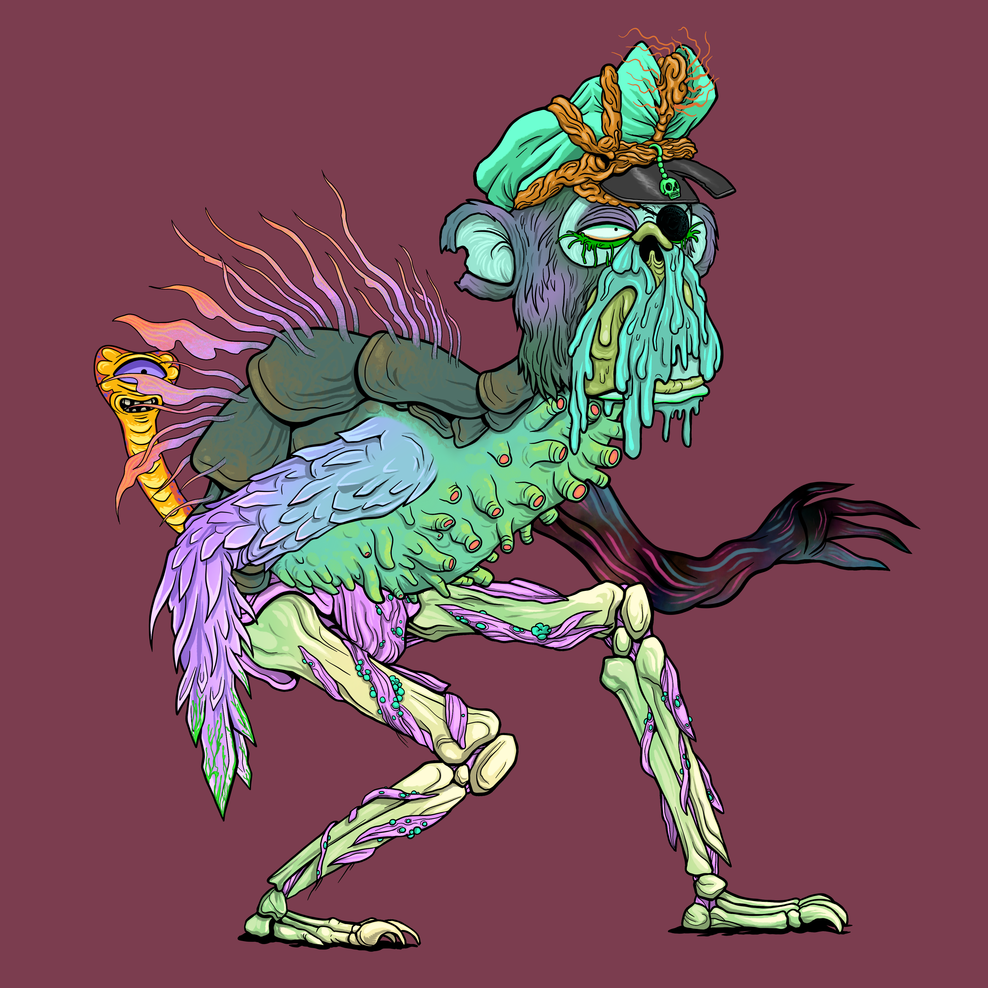 Lurk's Mutant Ape #502