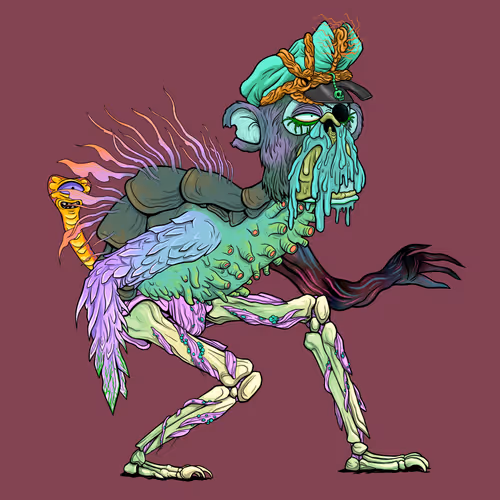 Lurk's Mutant Ape #502