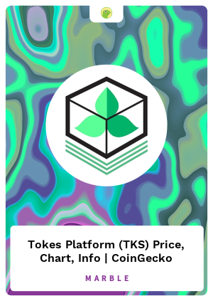 Tokes Platform (TKS) Price, Chart, Info | CoinGecko