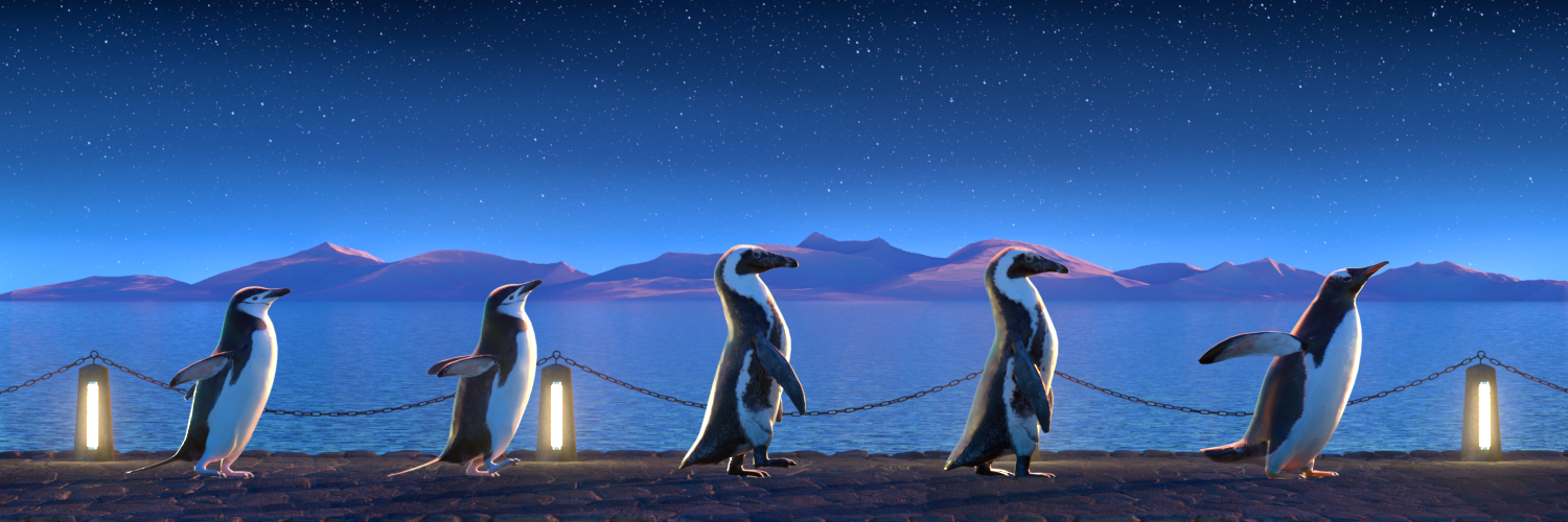 Five Penguins #2965