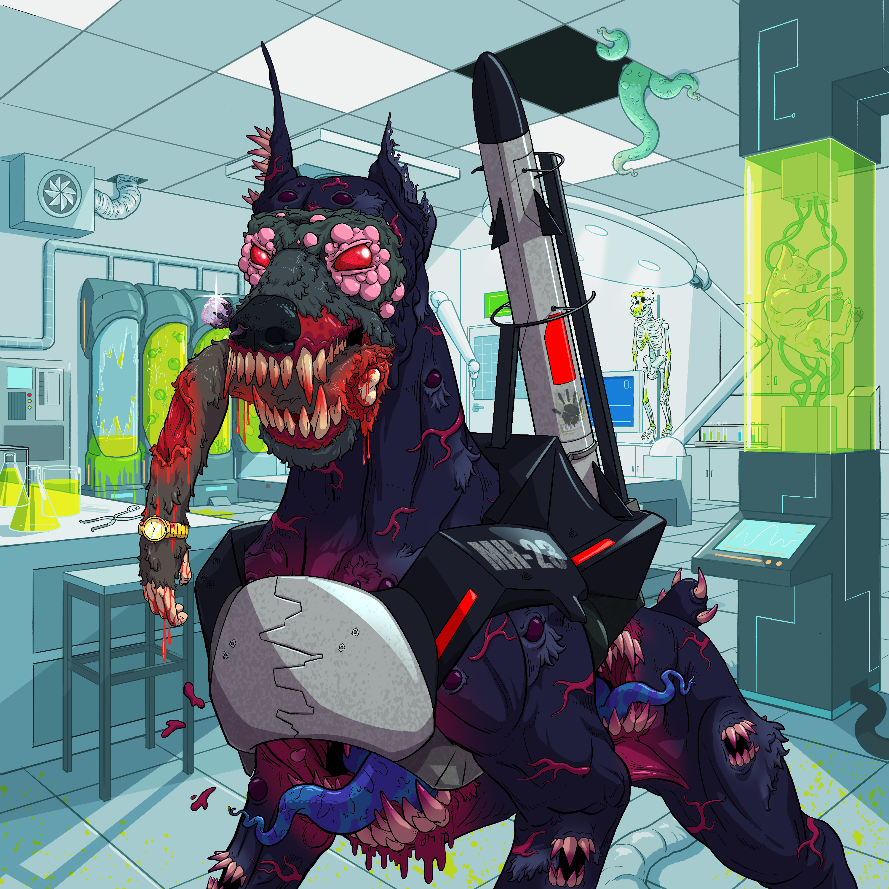 Mutant Hounds #6482