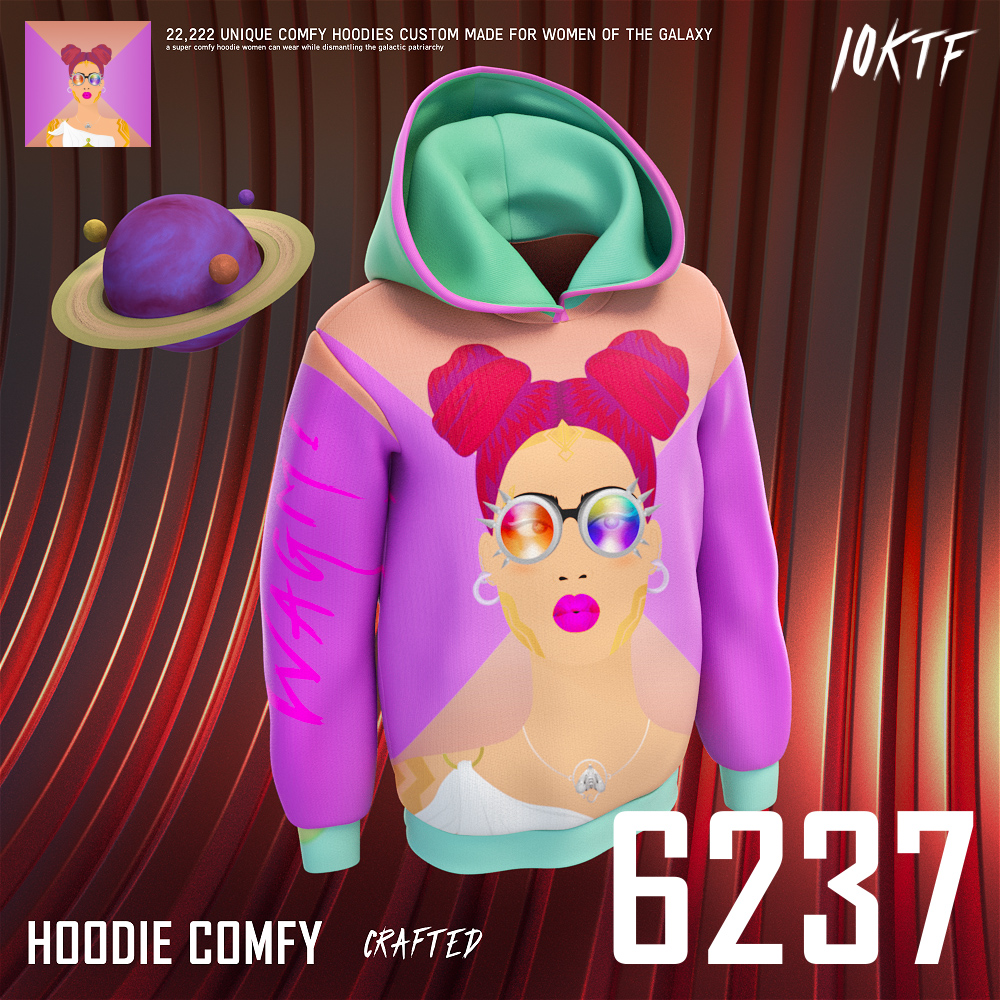 Galaxy Comfy Hoodie #6237