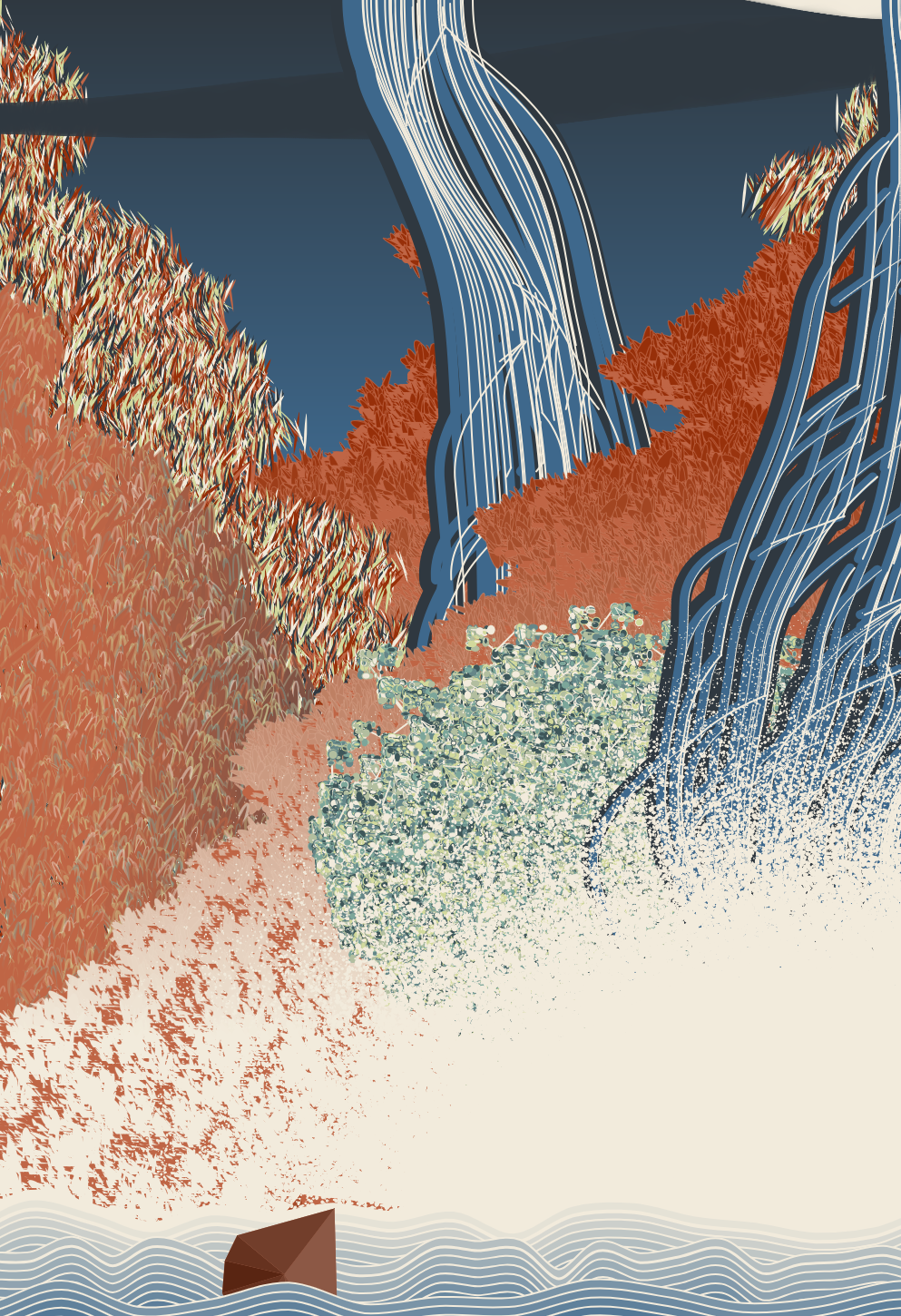 LACMA: ROTF Vol. 2 Monica Rizzolli A Tour of Hypothetical Waterfalls #66