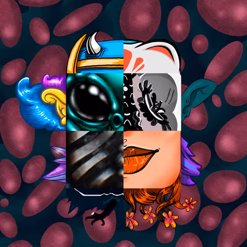 Polymorphic Face #1340