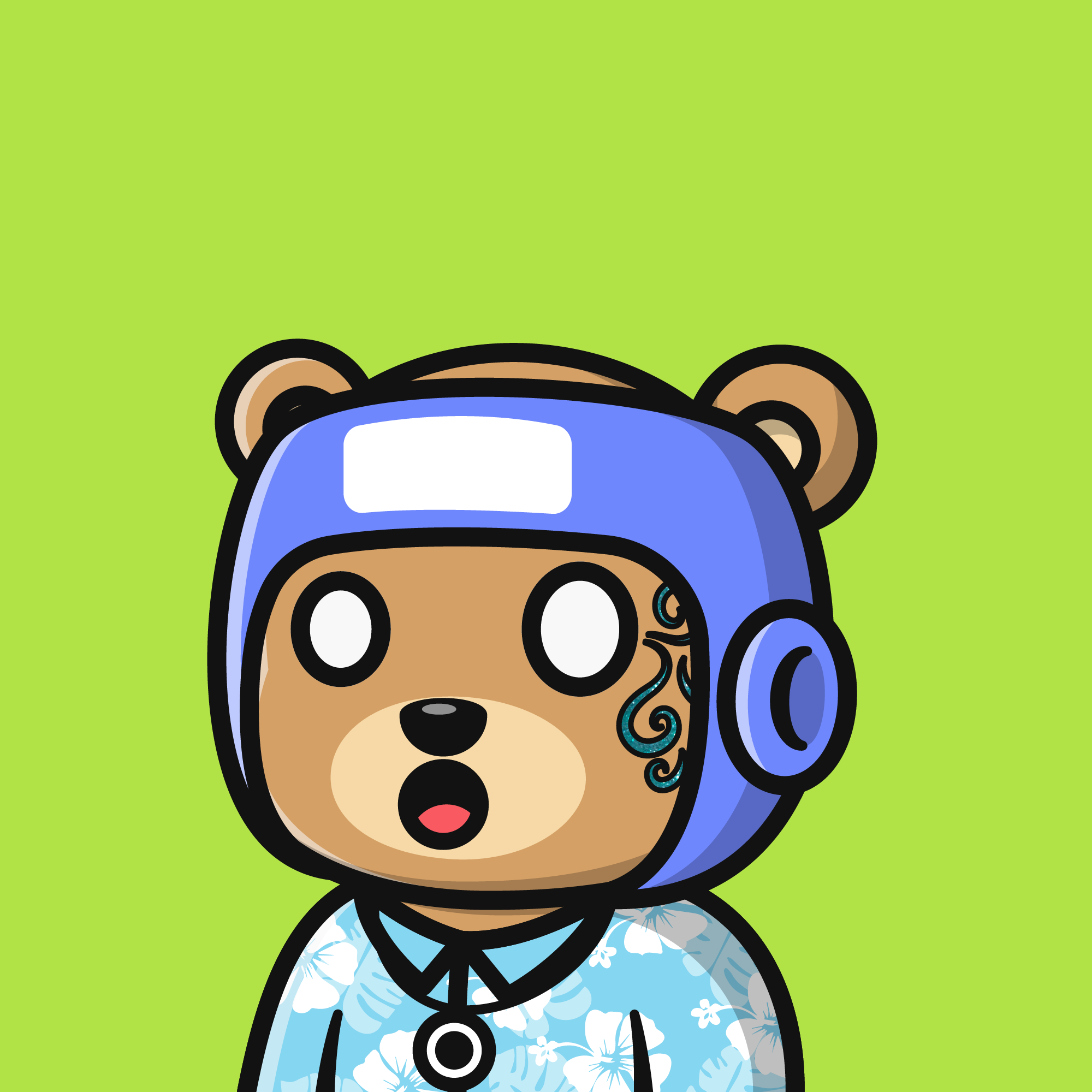 Summer Bear #8063