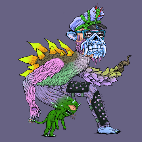 Lurk's Mutant Ape #500