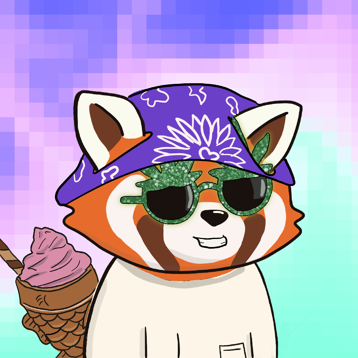 Okay Red Panda #7416