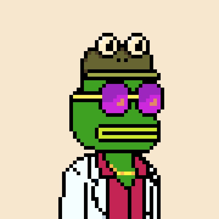 Foul Pepe Frog #2549