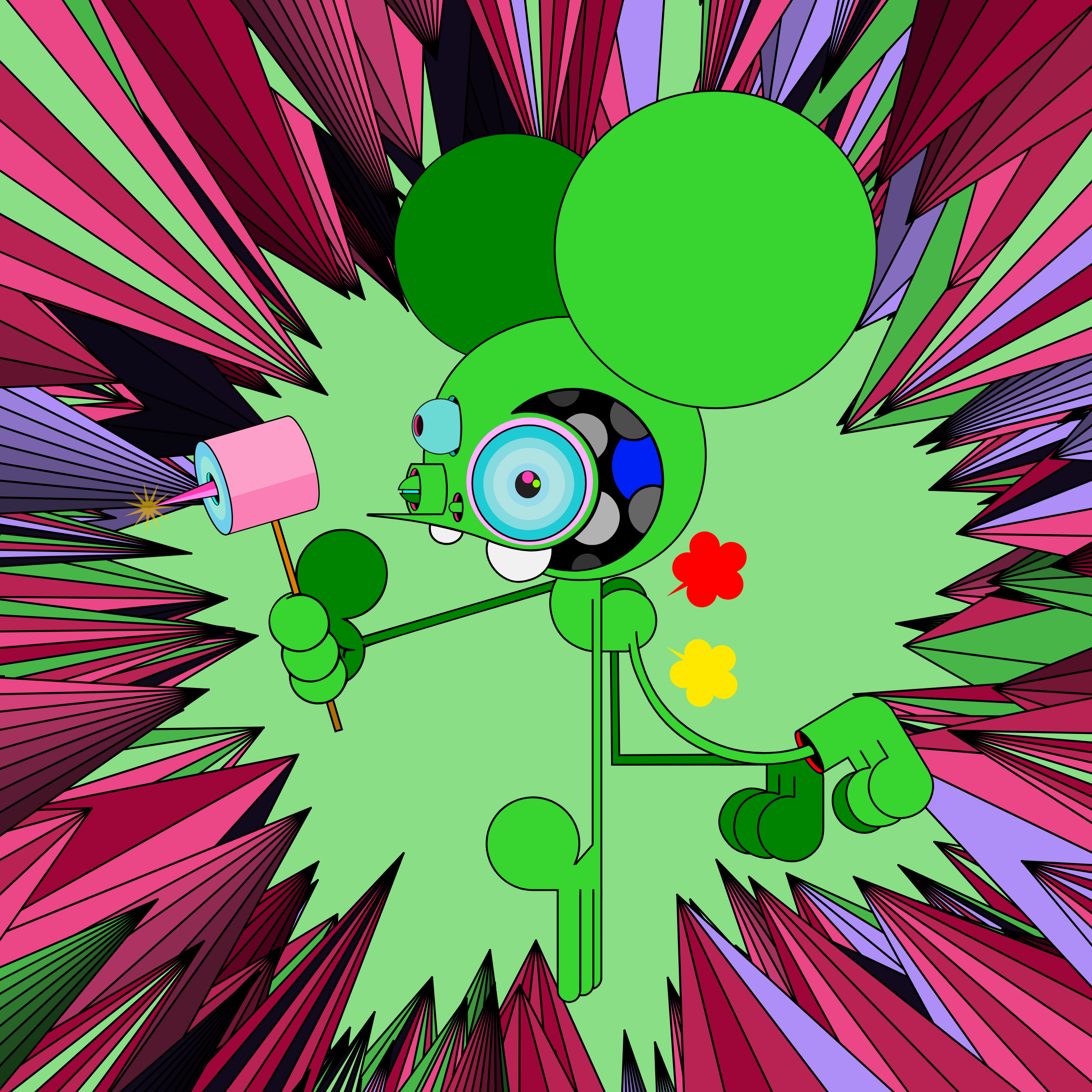 Neogen Space Monkeys #2041