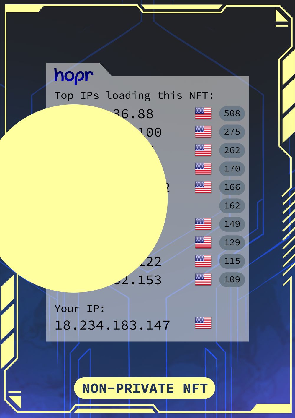Non-private NFT