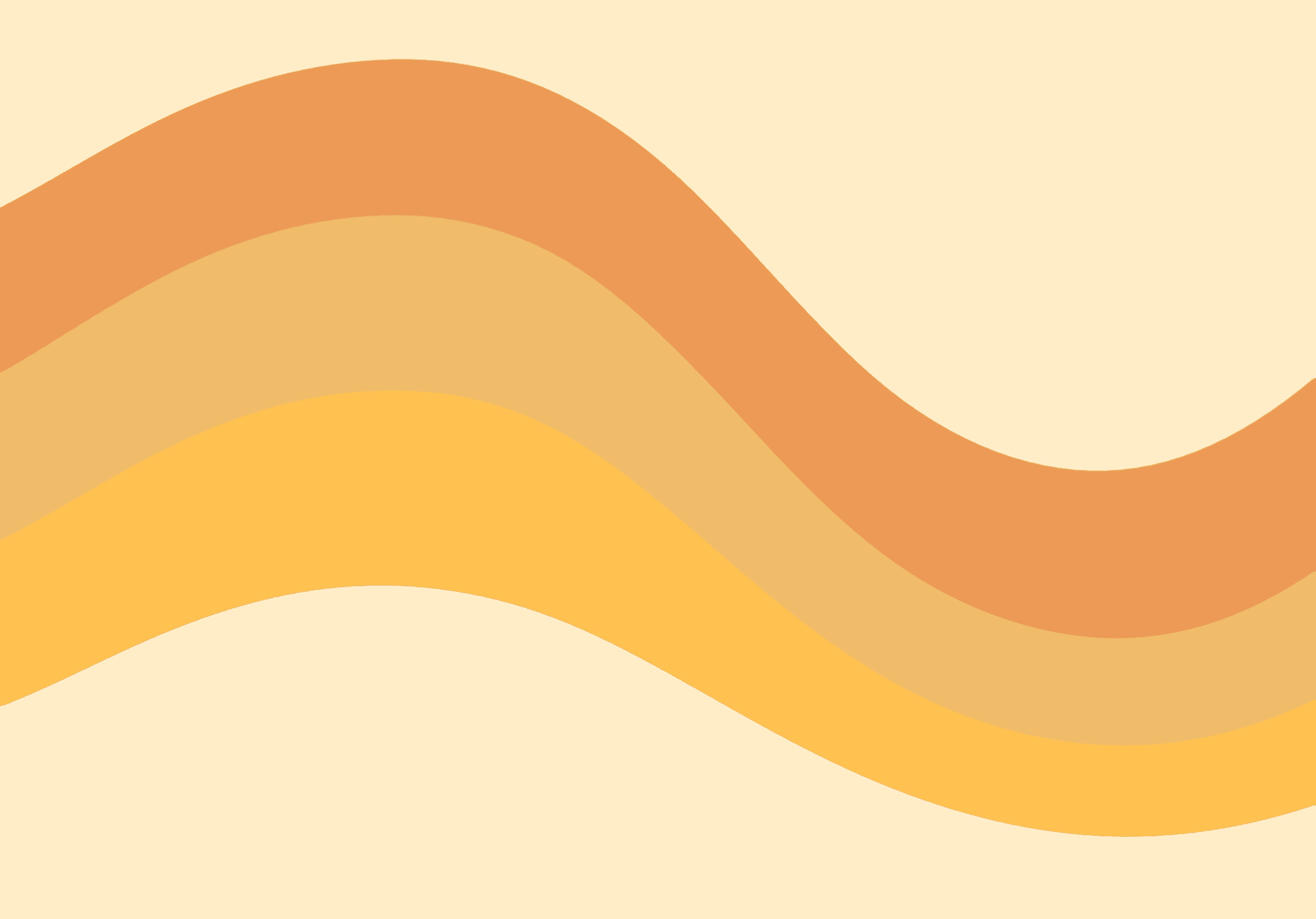 light orange wave