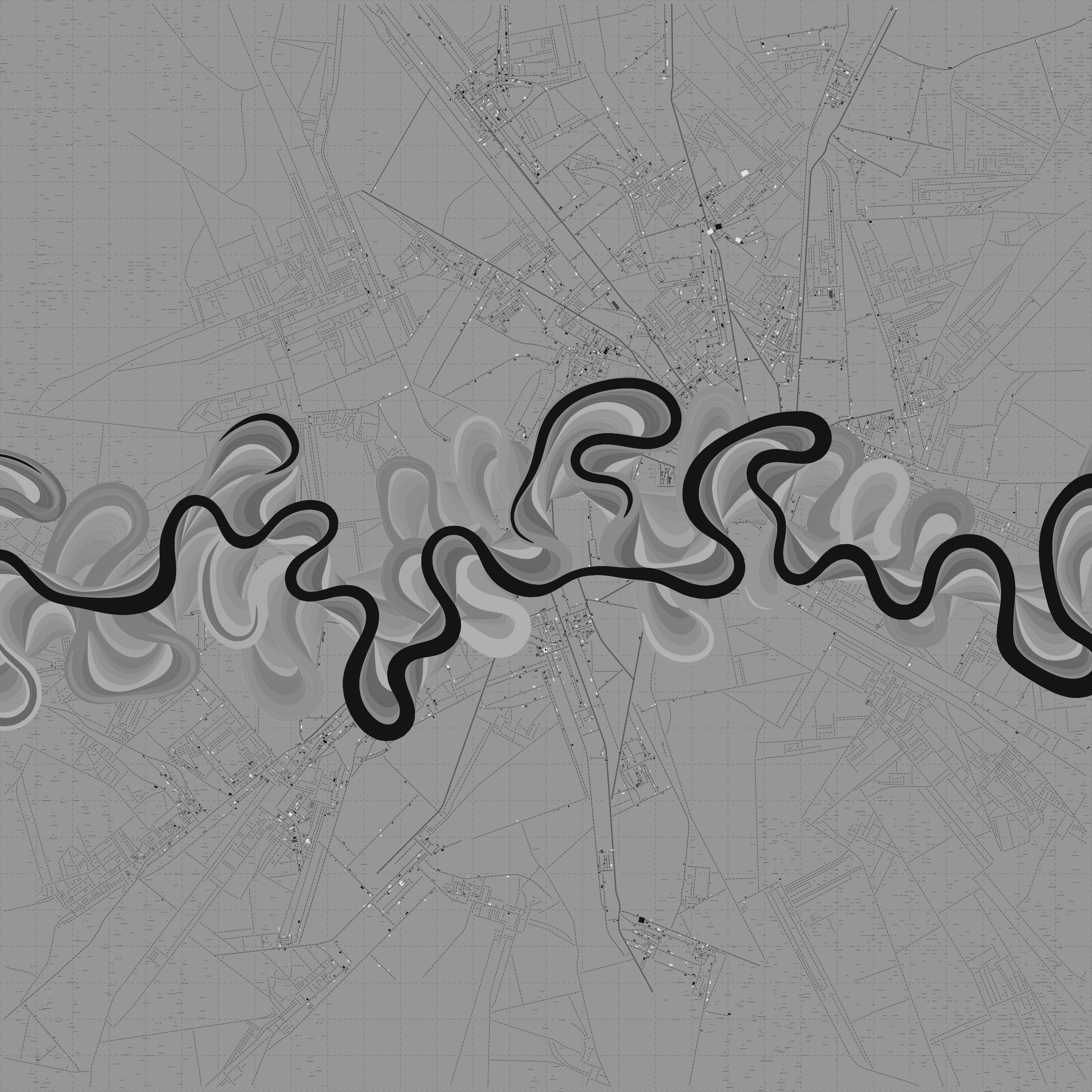 Ancient Courses of Fictional Rivers #703