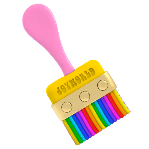 Alpha Chromatic Flat Brush