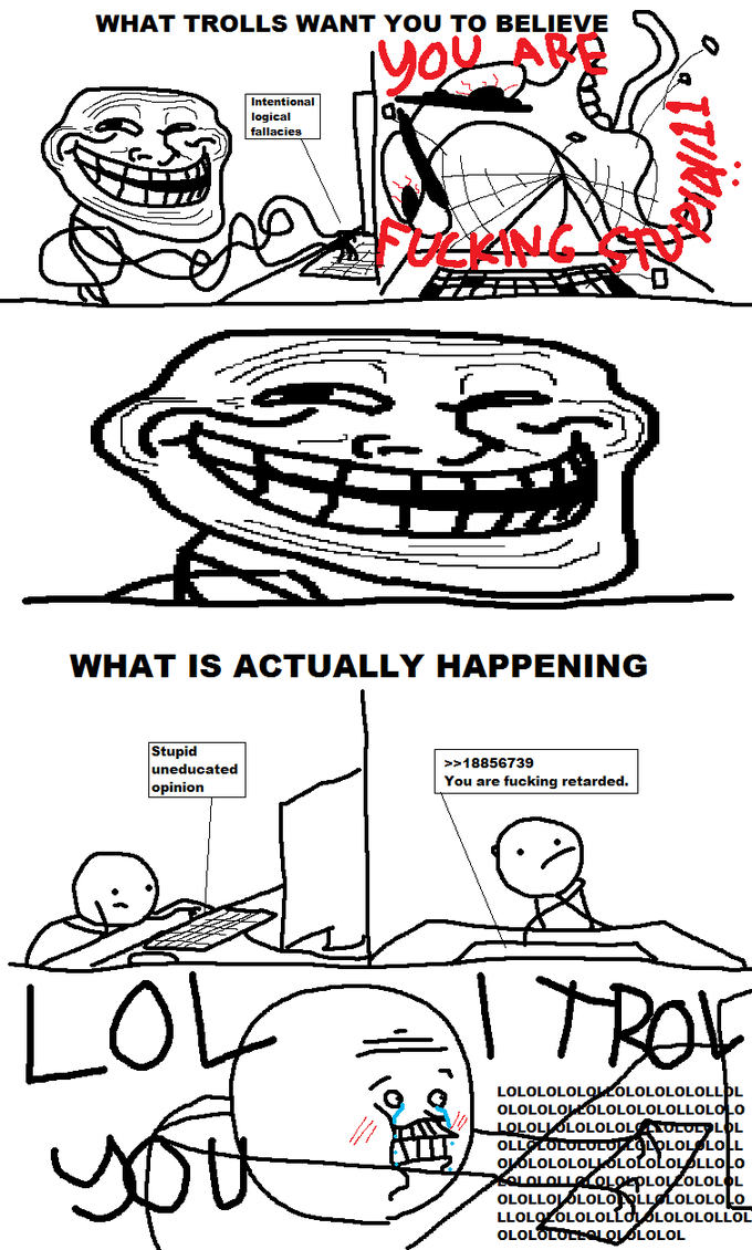The Origin of Trollface