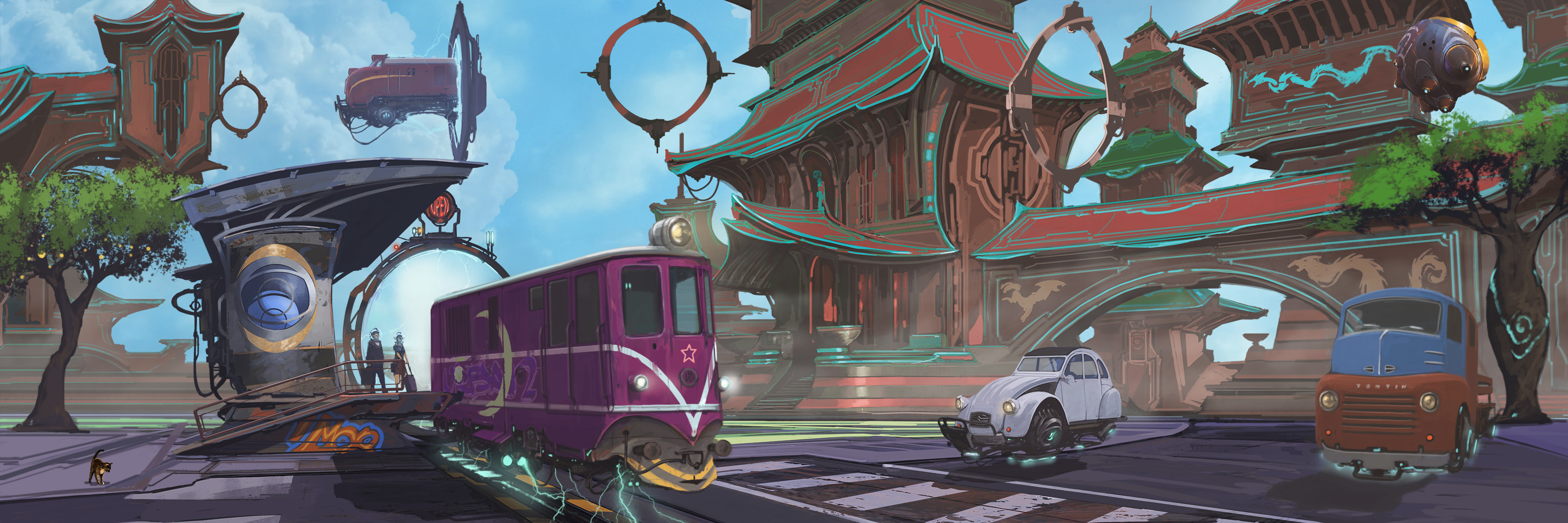 Locomotora #595
