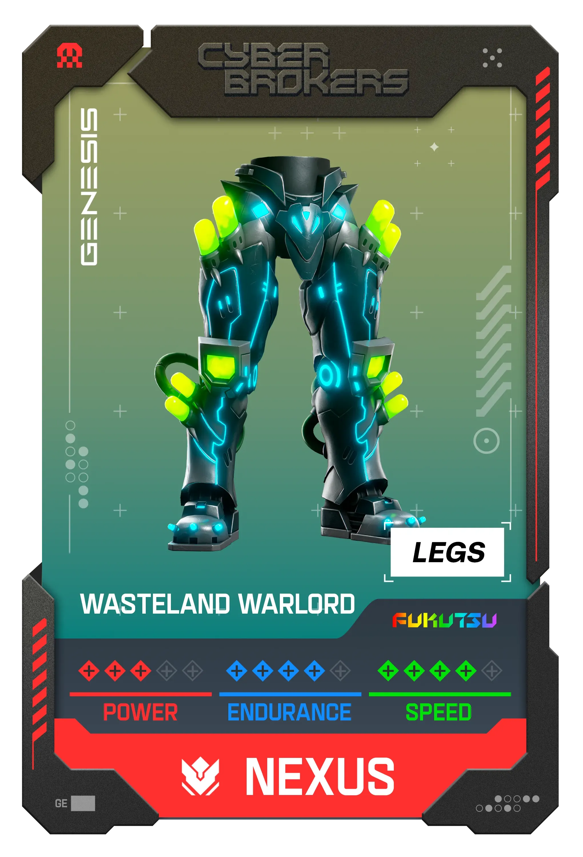 Wasteland Warlord Nexus Legs 