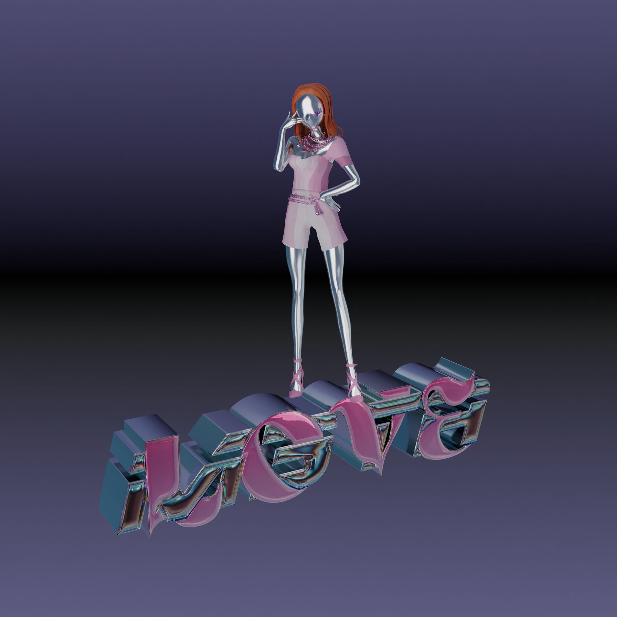 LIGHTSUM Chowon M3TALOVE Rare Outfit by Weinsanto #002