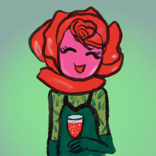 smile planet #0003 rose