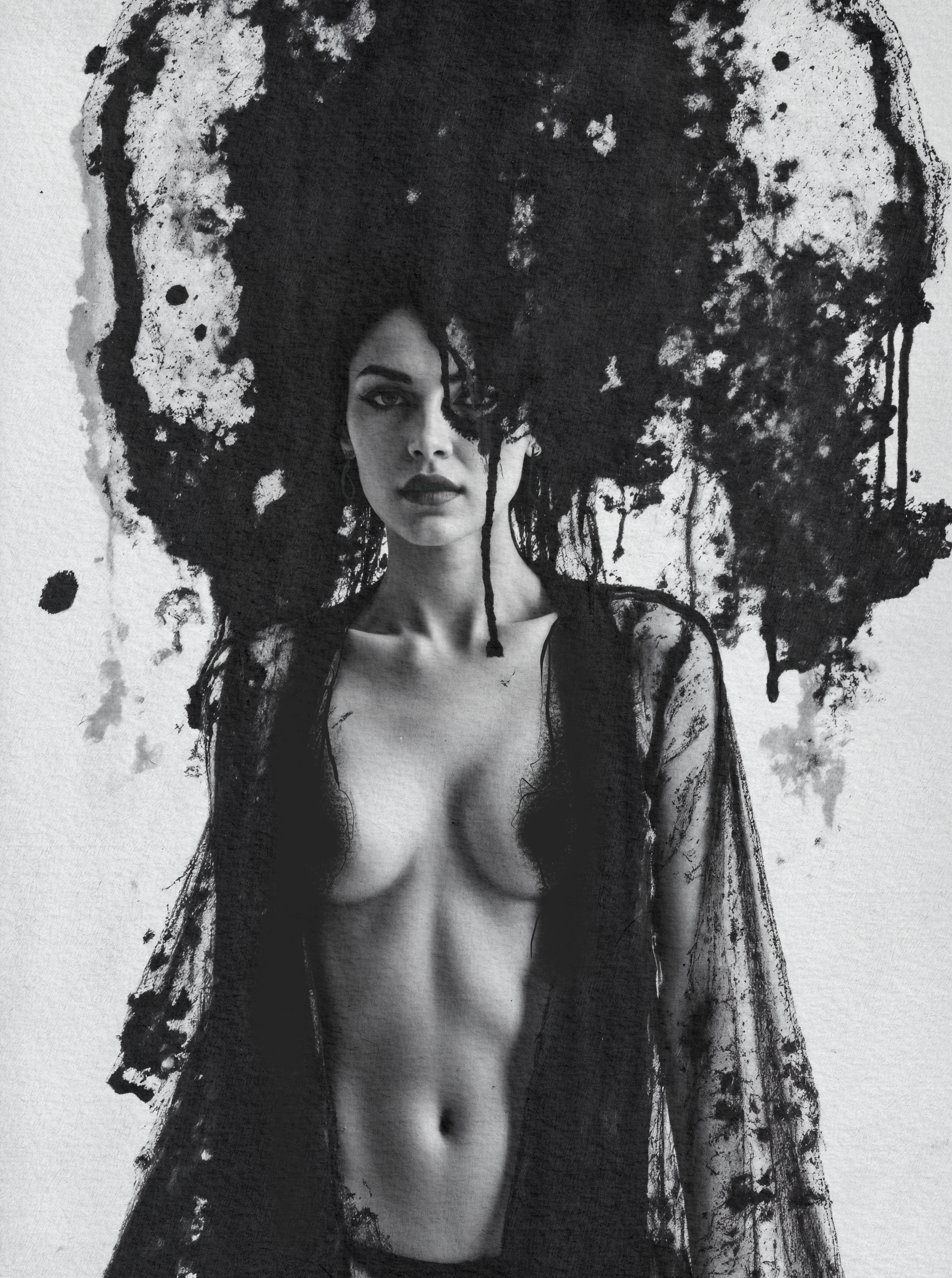 LACE GIRL - Recursive Loop Painting — Miss AL Simpson, Scottish cryptoartist