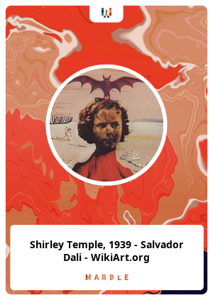Shirley Temple, 1939 - Salvador Dali - WikiArt.org