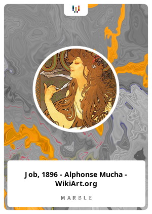 Job, 1896 - Alphonse Mucha - WikiArt.org