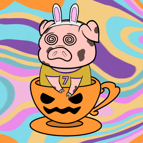 Lucky Teacup Piggy Club #1375