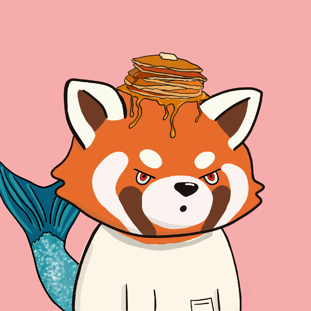 Okay Red Panda #6672