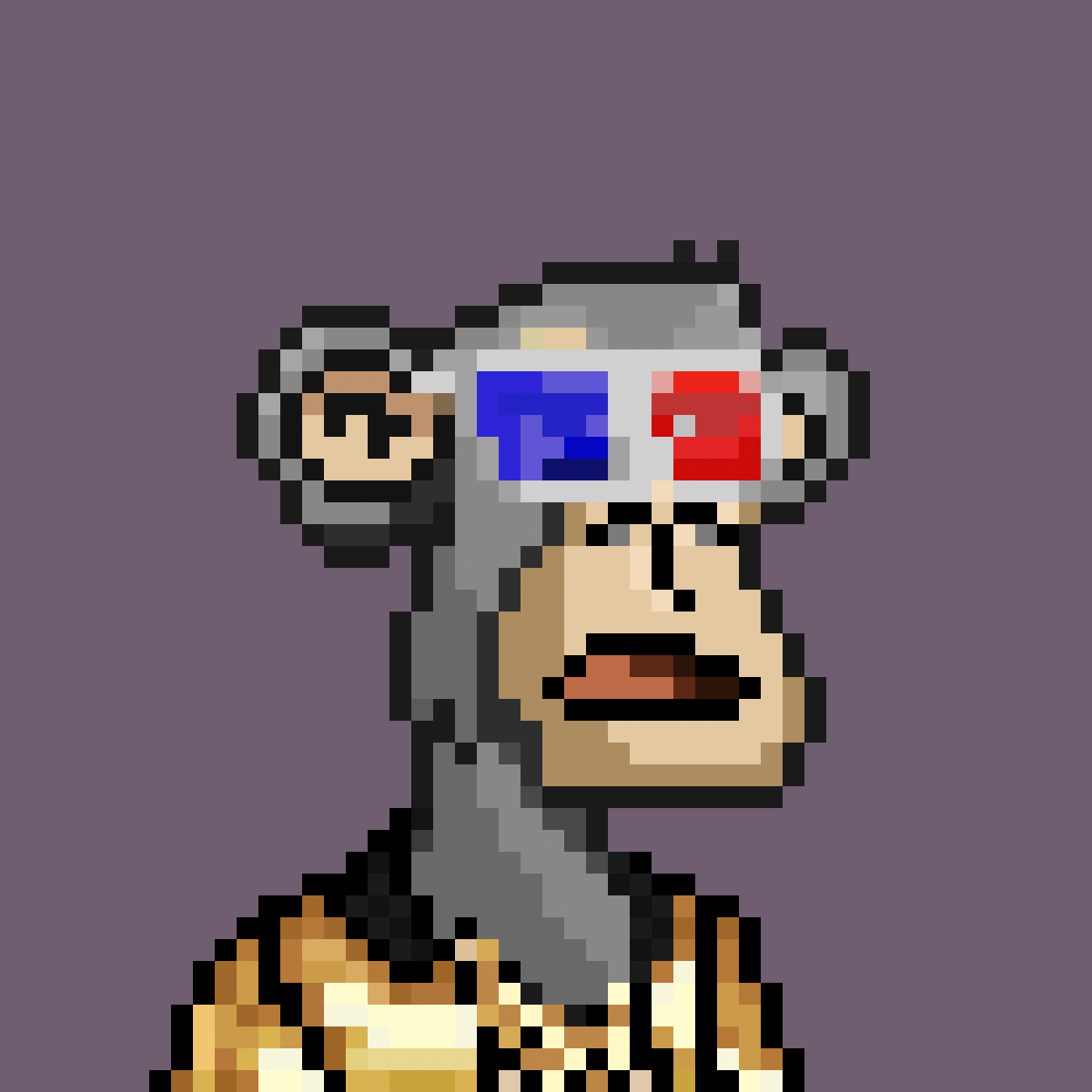 The Pixelated Apes  #2654