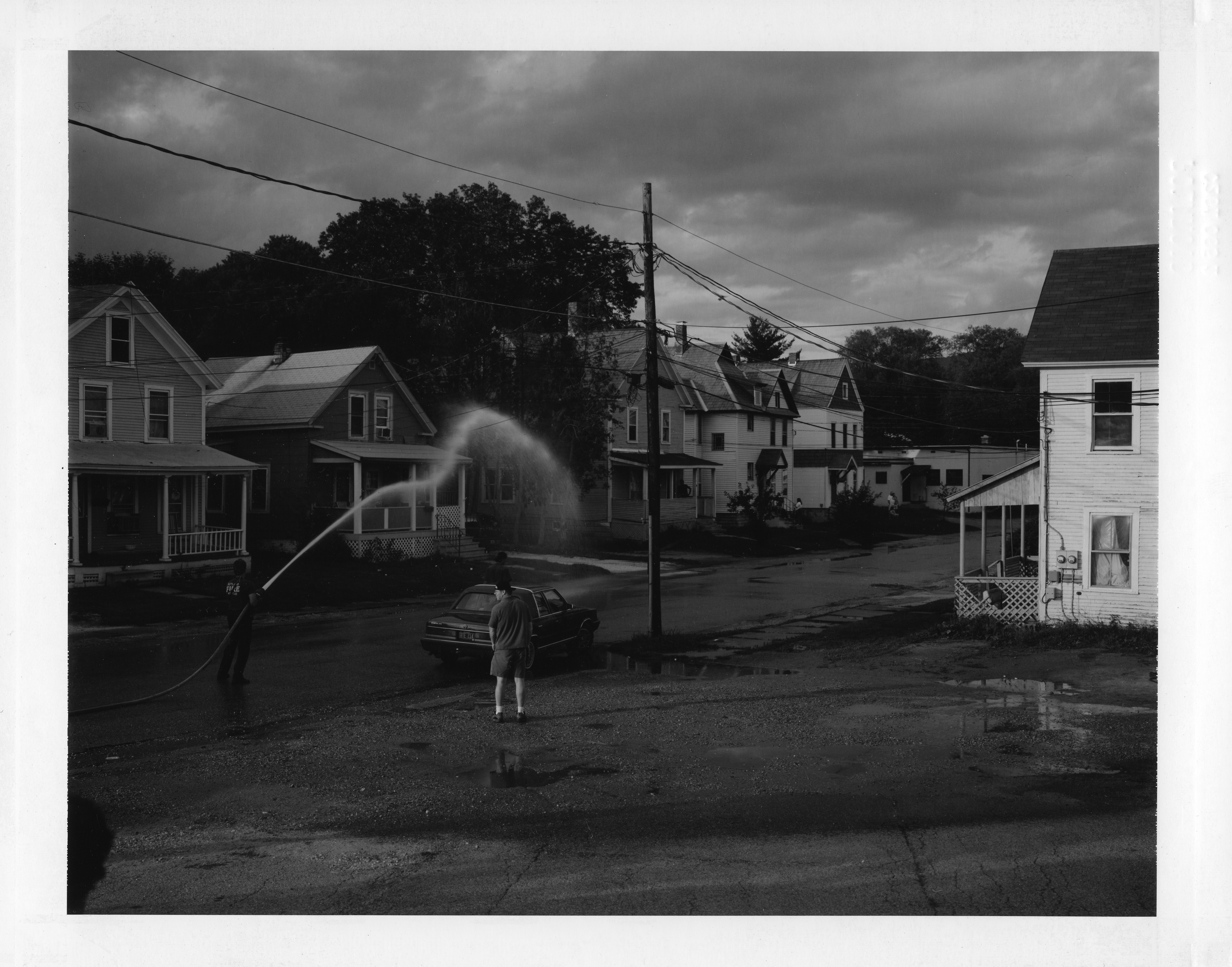 Beneath the Roses, 2003-2008 [Clover St. Bundle] 8 x 10 Black and White Polaroid Study [No. 2]
