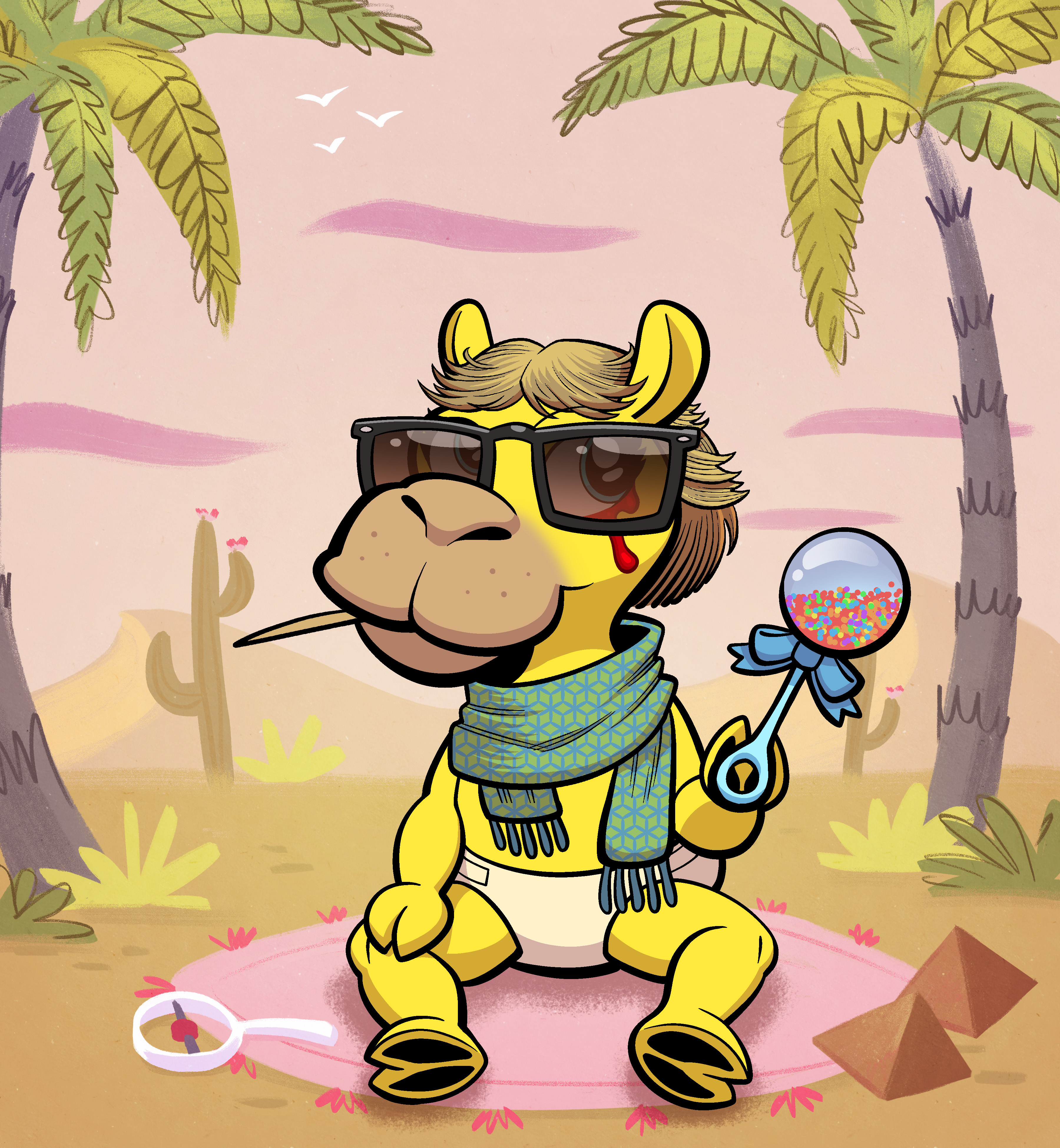 Arabian Baby Camel #210