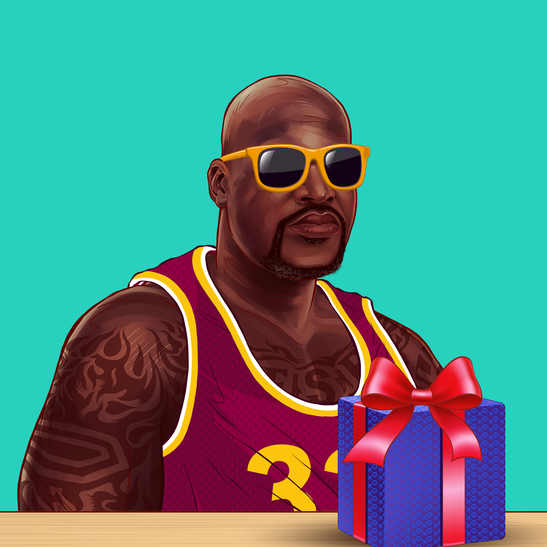 Shaq Gives Back #7314