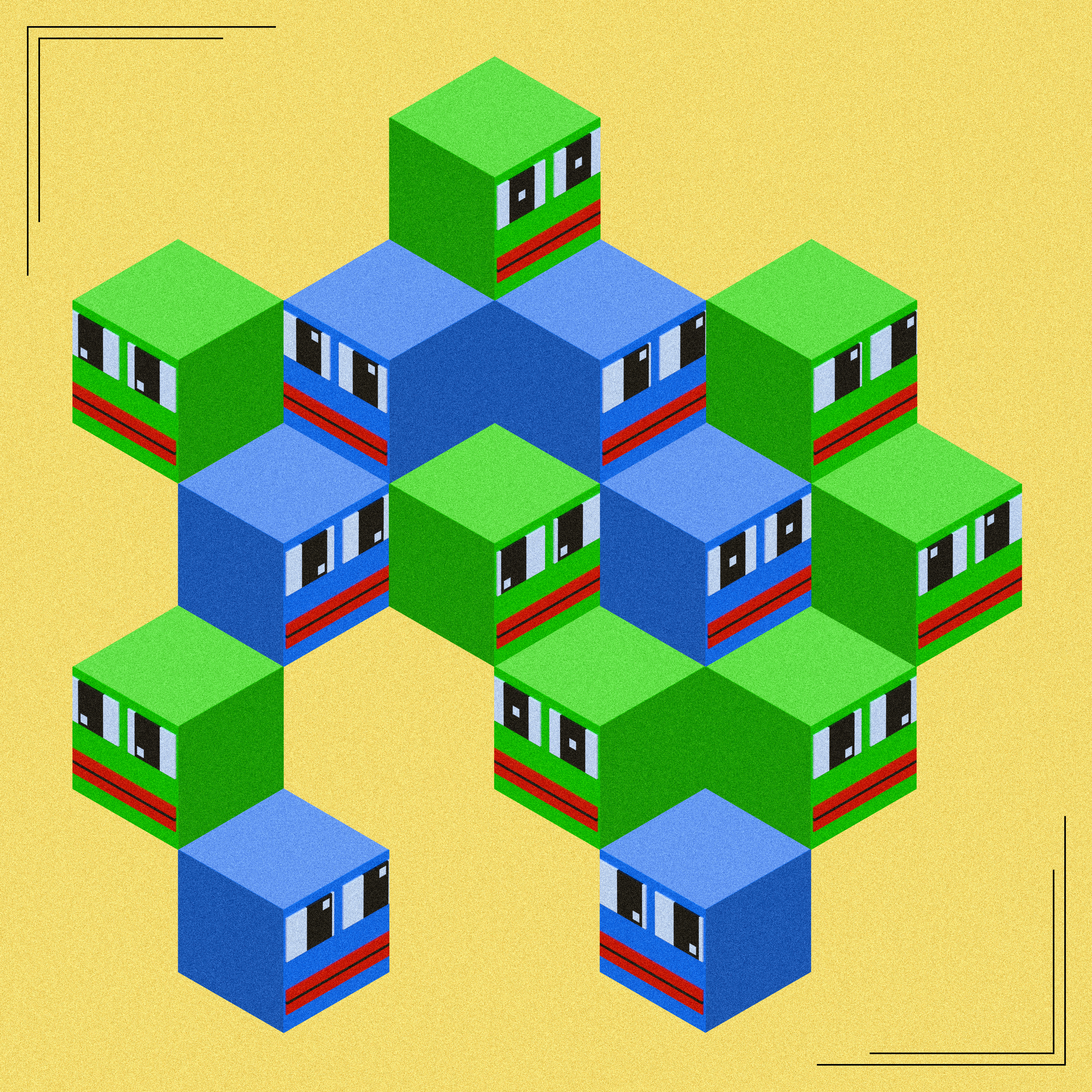Isometric Pepe #39