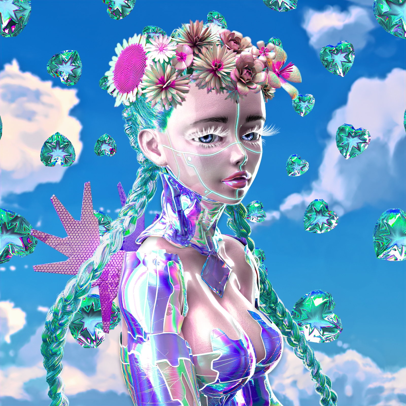 Glitch Girl #1343