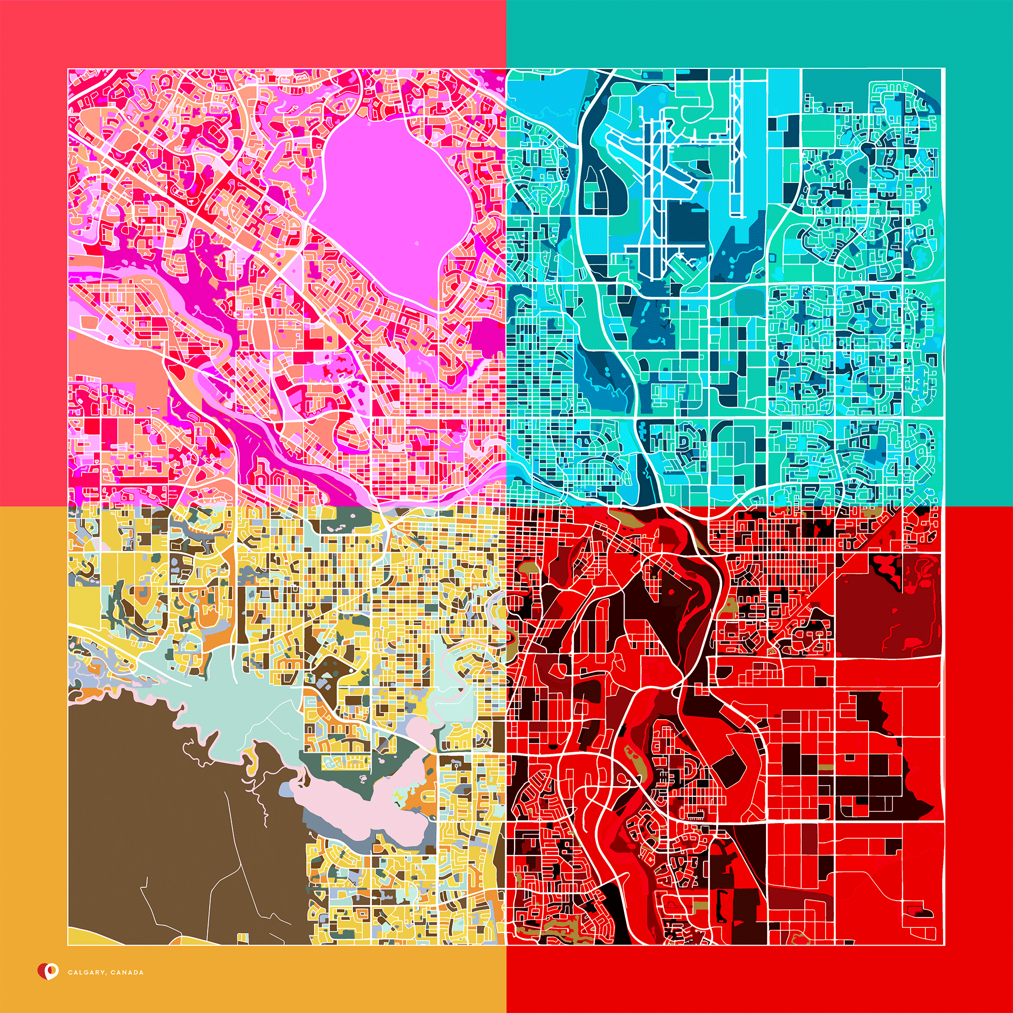 Calgary, Canada - Tribute to Andy Warhol