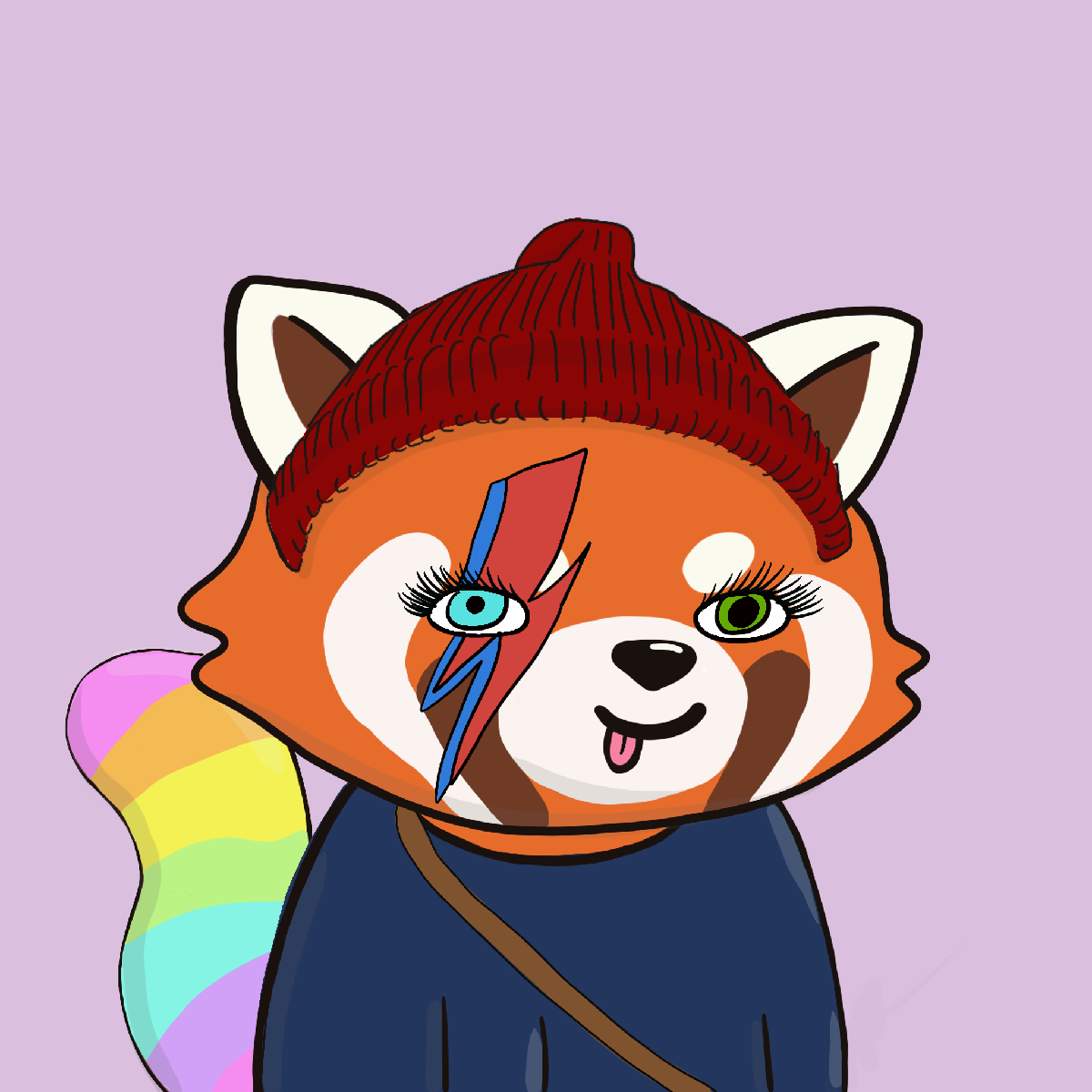 Okay Red Panda #7041