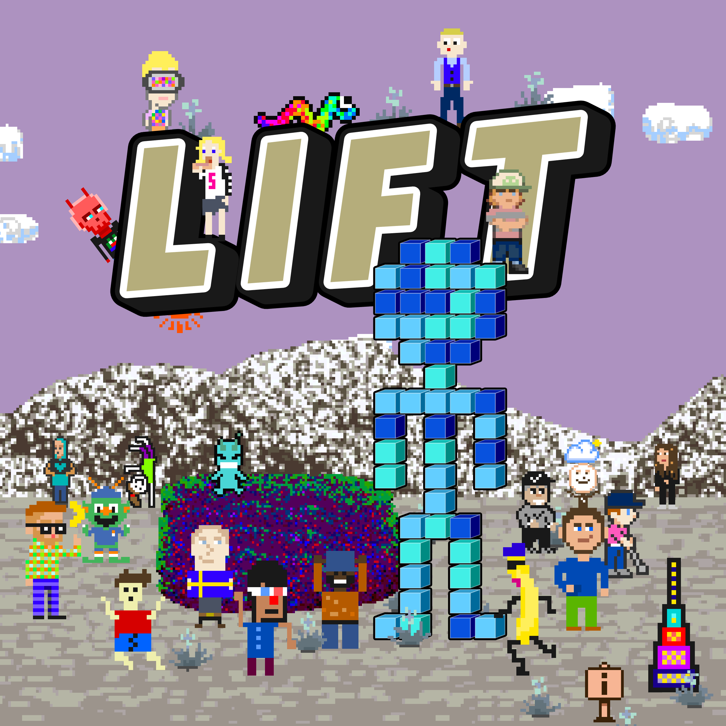 LIFT (a self portrait) #354