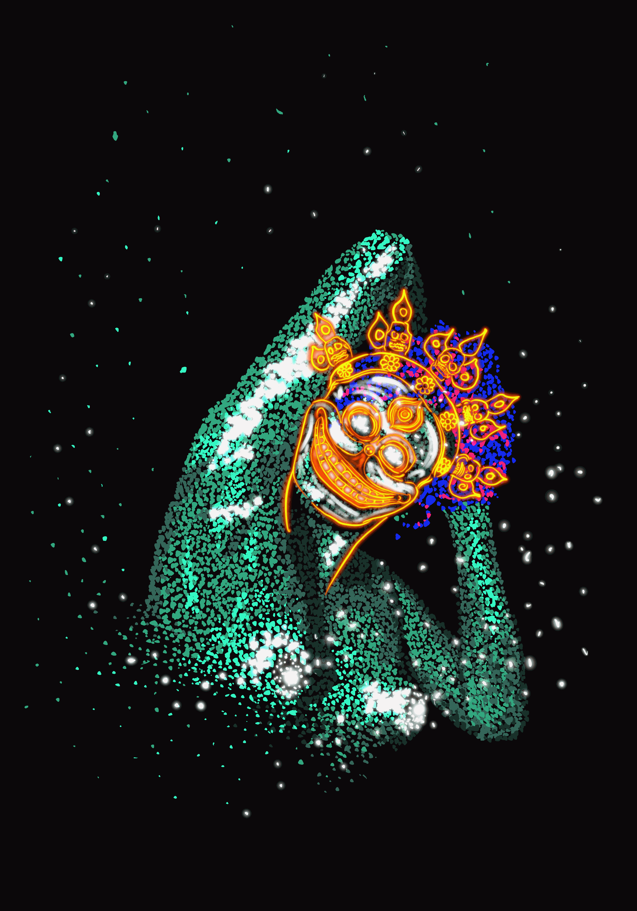 Neon Kumadori #96