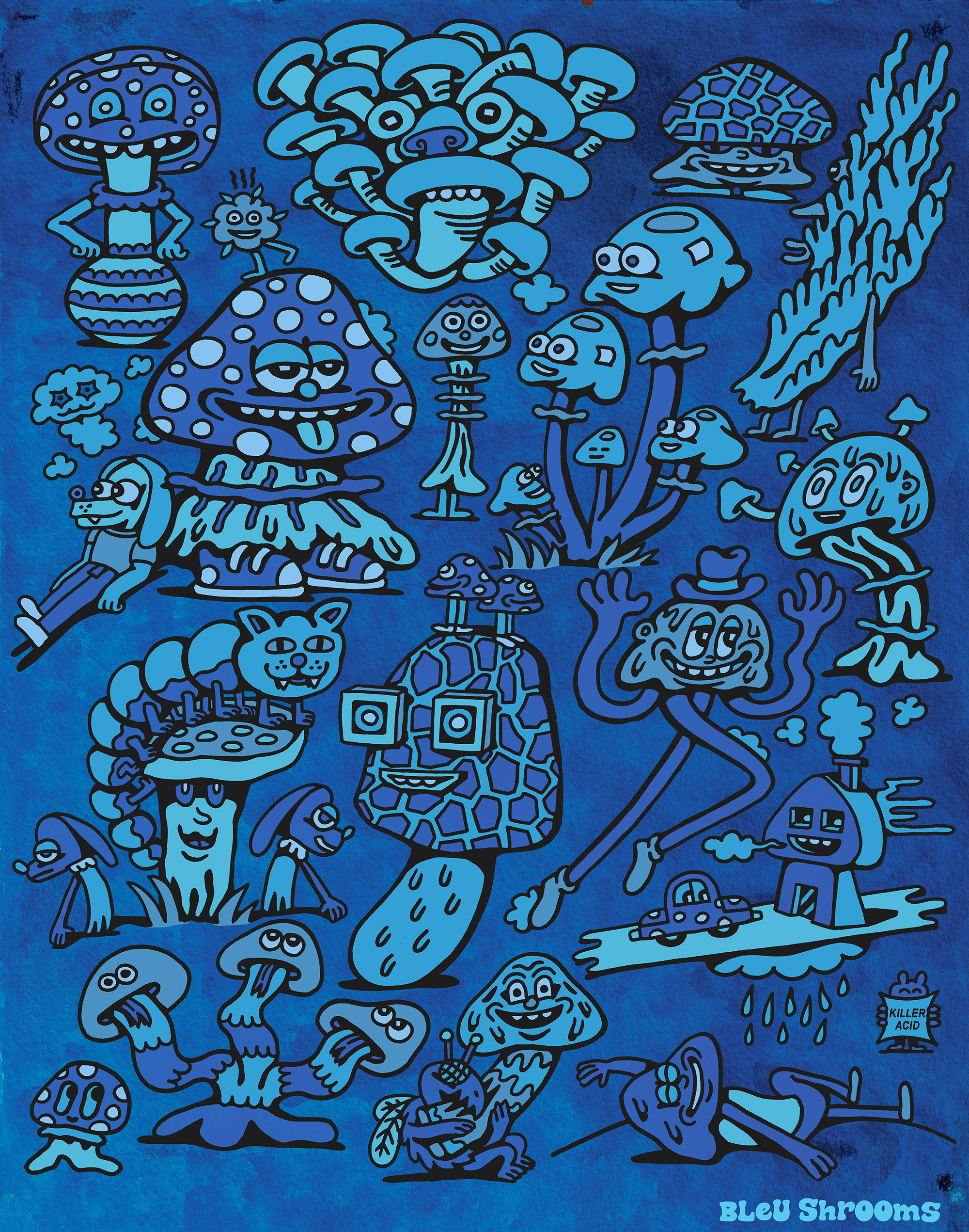 BleU ShrOOms