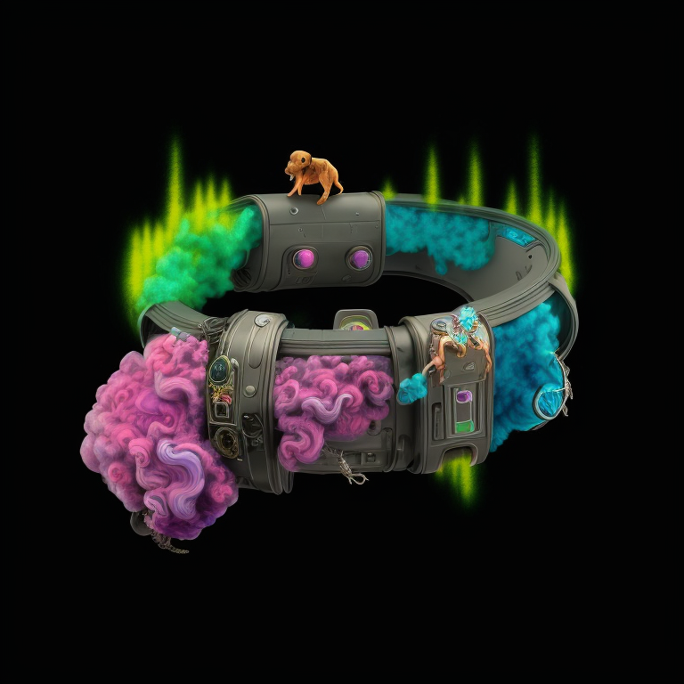Mutant Hound AI Collar #4844