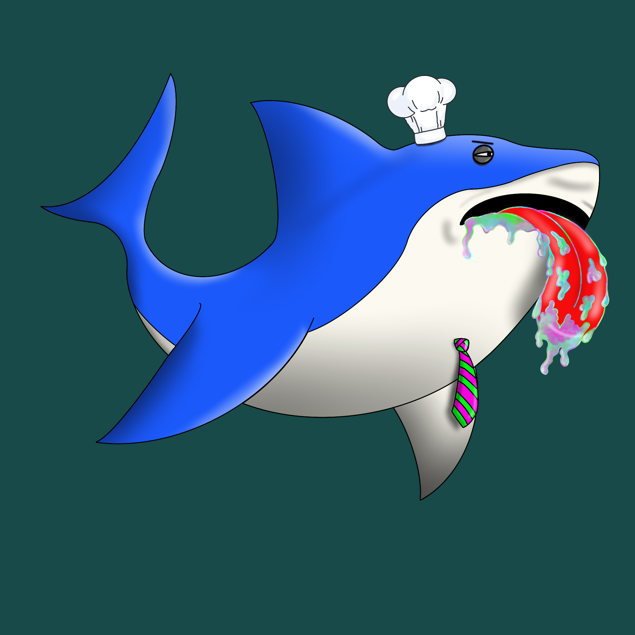 Wavy Shark #5551