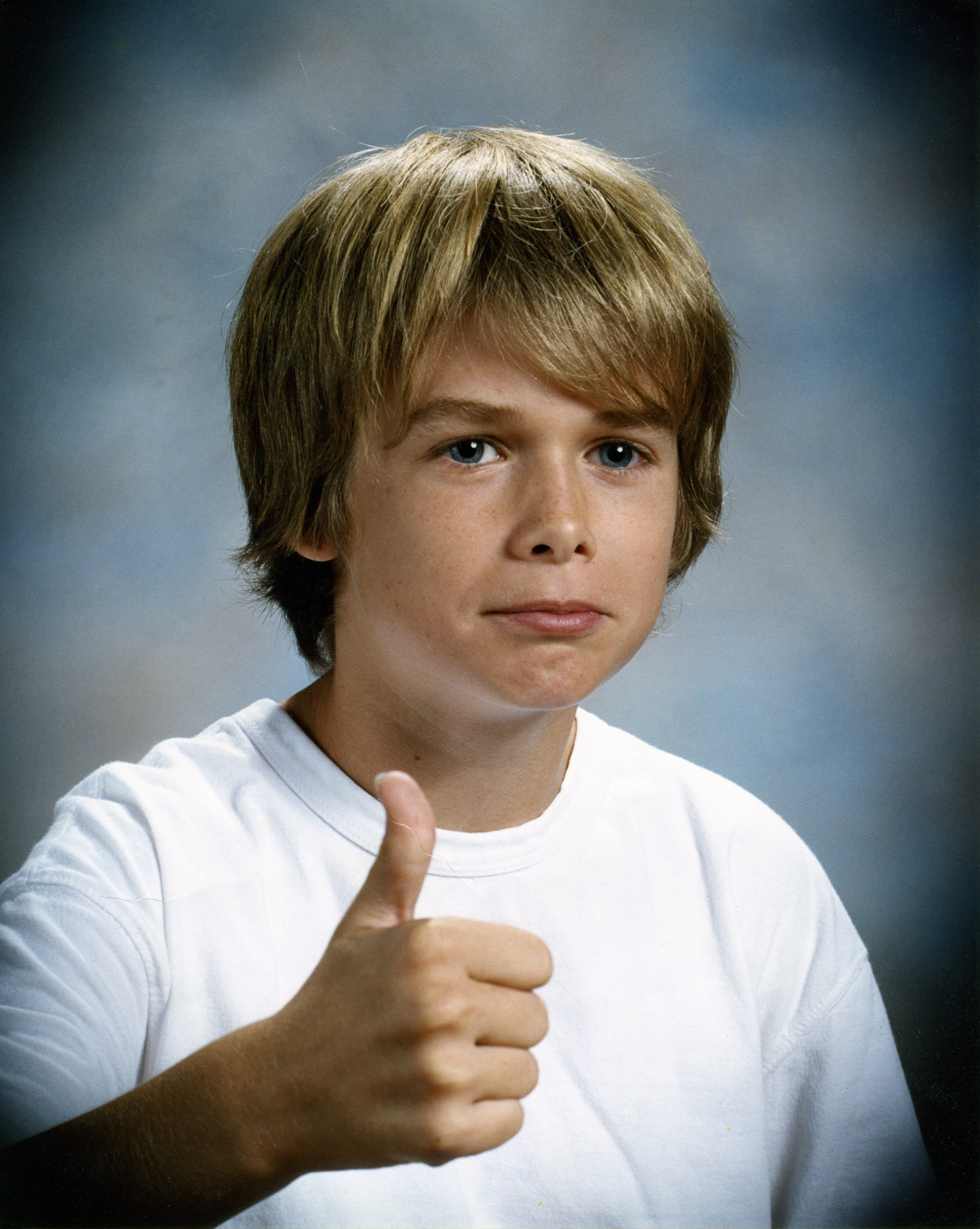 Thumbs Up School Photo