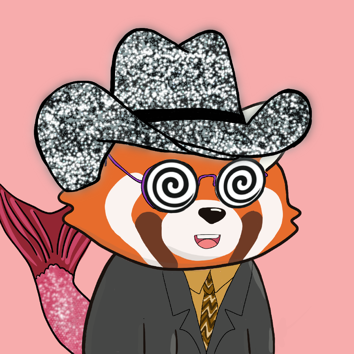 Okay Red Panda #7108