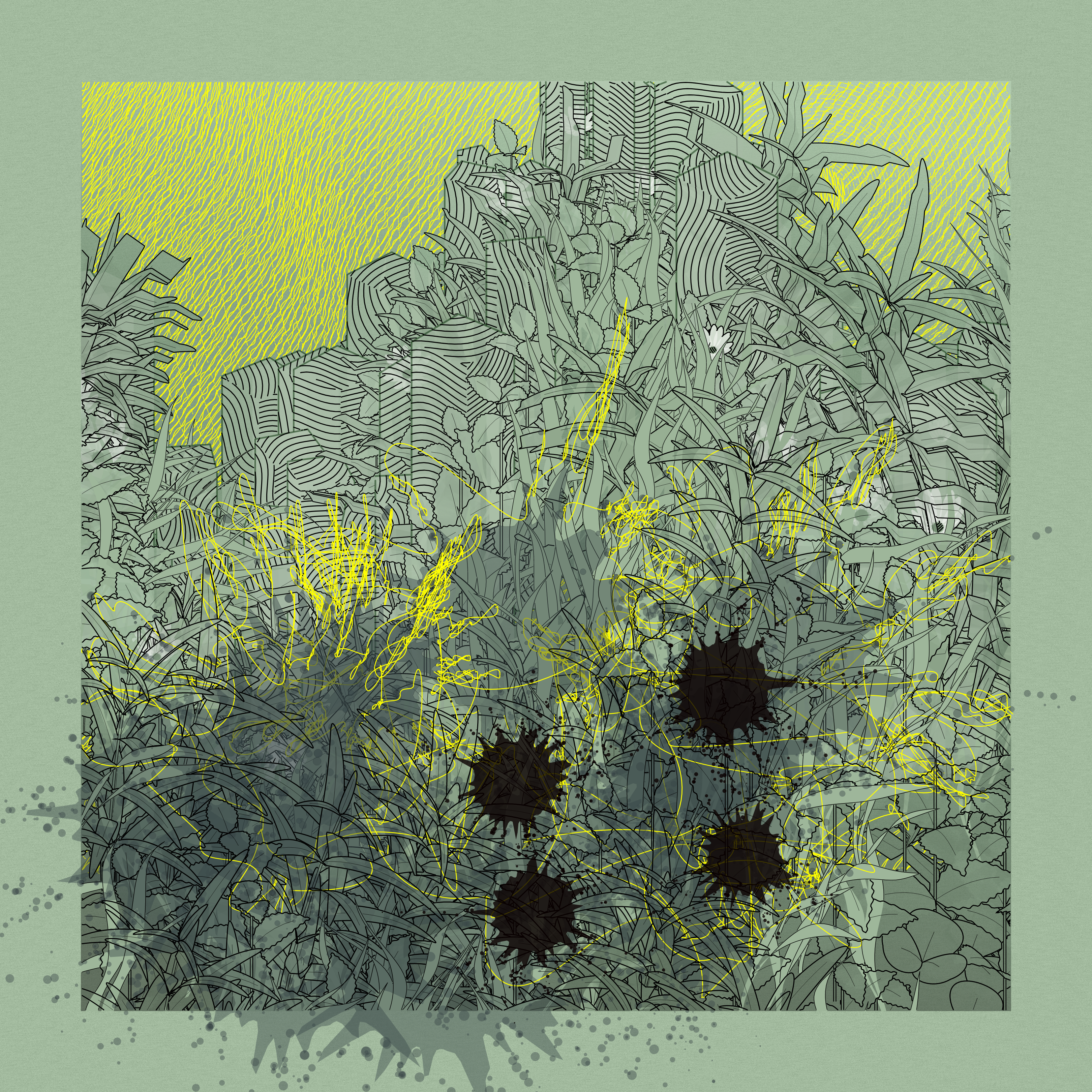 Landscape with Carbon Capture #6758