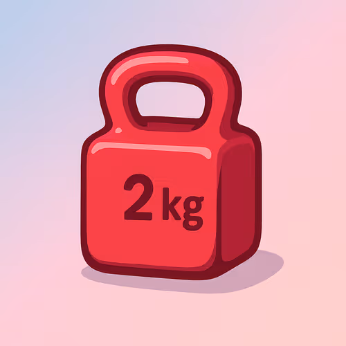 Kettlebell - 2 kg #1
