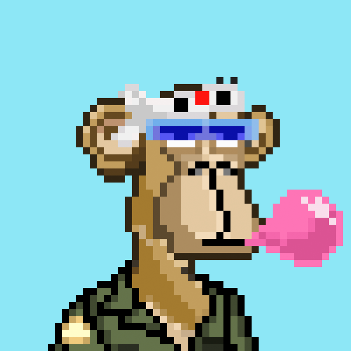 The Pixelated Apes  #2830