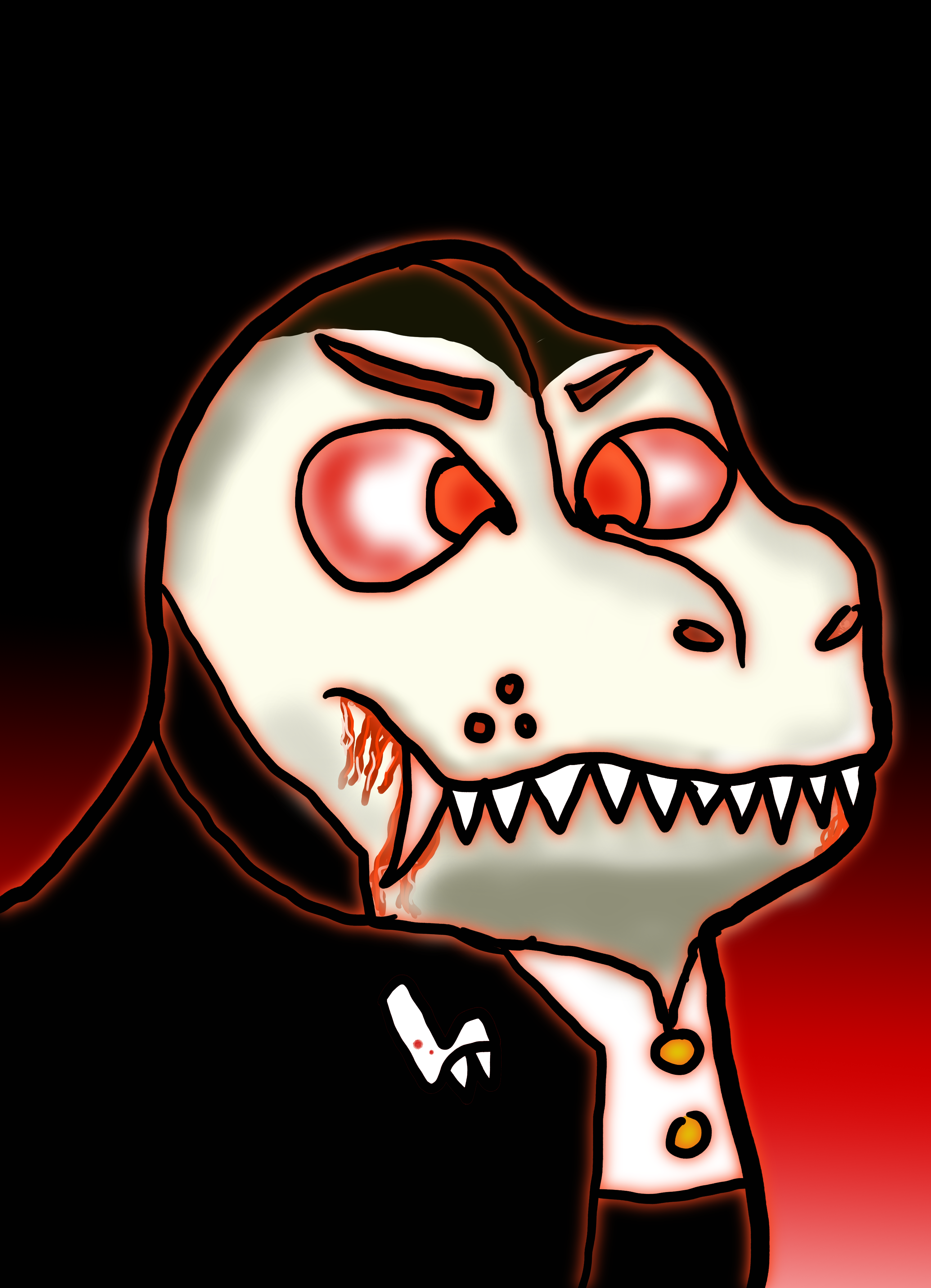silly trex No.#19 I'm Drac